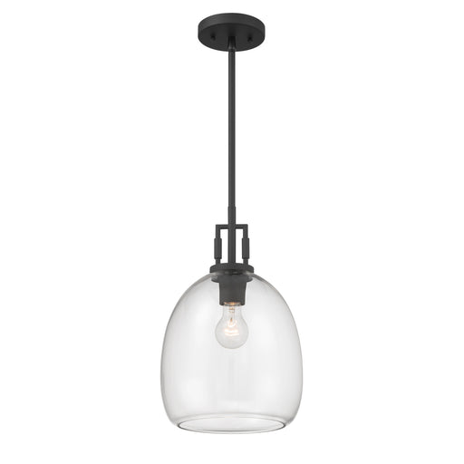 Orbis One Light Mini Pendant Dark Matte Black