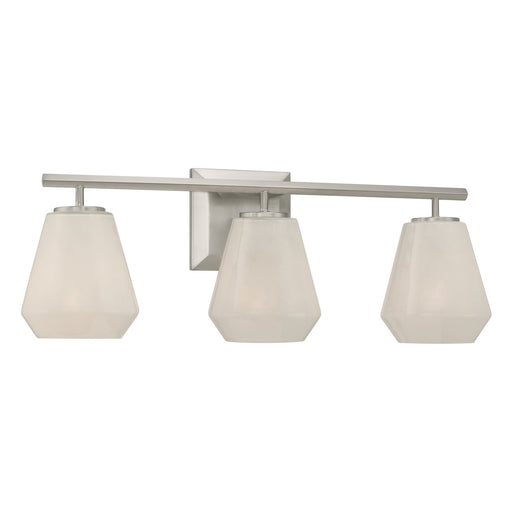 Siena Three Light Vanity Brushed Nickel