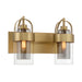 Minka-Lavery - 1912-732 - Two Light Vanity - Ravik - Legacy Brass