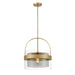 Minka-Lavery - 1916-732 - One Light Convertible Pendant/Semi-Flush Mount - Ravik - Legacy Brass