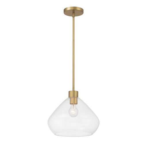 Elaris One Light Pendant Legacy Brass