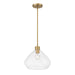 Minka-Lavery - 19414-732 - One Light Pendant - Elaris - Legacy Brass