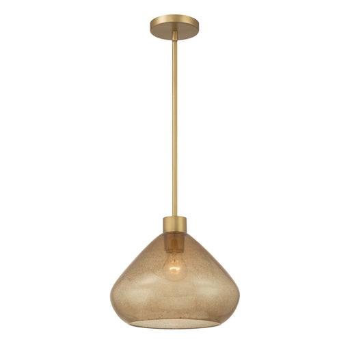 Elaris One Light Pendant Legacy Brass