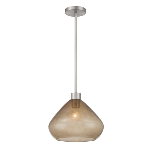 Elaris One Light Pendant Brushed Nickel