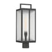 Minka-Lavery - 78206-899 - One Light Outdoor Post Mount - Edgewood - Dark Matte Black