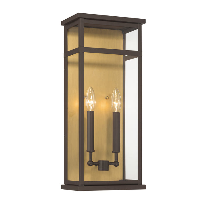 Minka-Lavery - 78402-886 - Two Light Outdoor Wall Sconce - Briarlane - Painted Legacy Brass