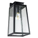 Thesis - 207131A - One Light Exterior Wall Sconce - Salford - Matte Black