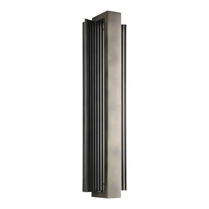 Thesis - 207136A - LED Exterior Wall Sconce - Jubilee - Forged Bronze