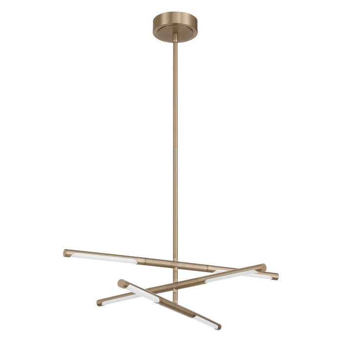 Thesis - 207279A - LED Convertible Chandelier - Overture - Champagne Bronze