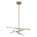 Thesis - 207279A - LED Convertible Chandelier - Overture - Champagne Bronze