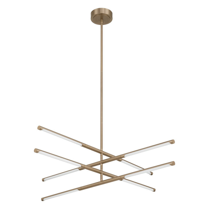 Thesis - 207281A - LED Convertible Chandelier - Overture - Champagne Bronze