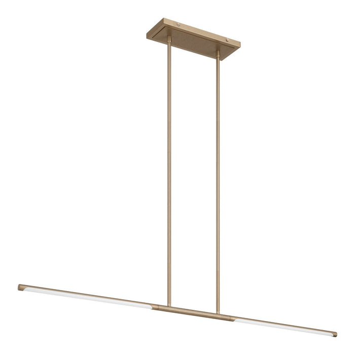 Thesis - 207283A - LED Linear Chandelier - Overture - Champagne Bronze