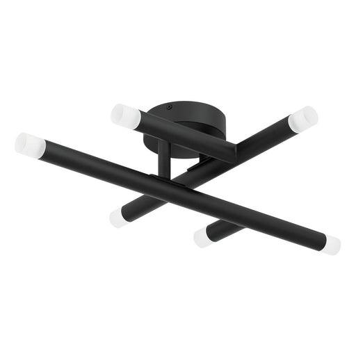 Manhattan LED Flush Mount / Wall Sconce Matte Black