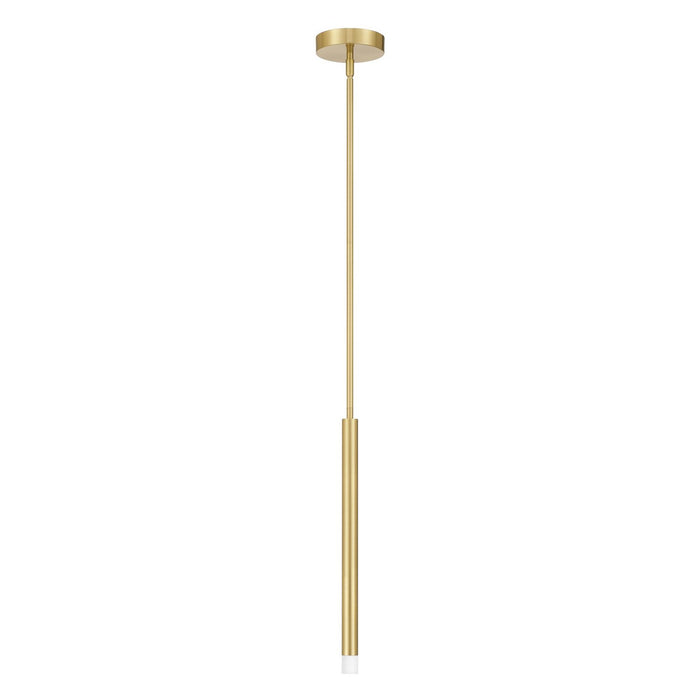 Thesis - 207302A - LED Pendant - Manhattan - Brushed Gold