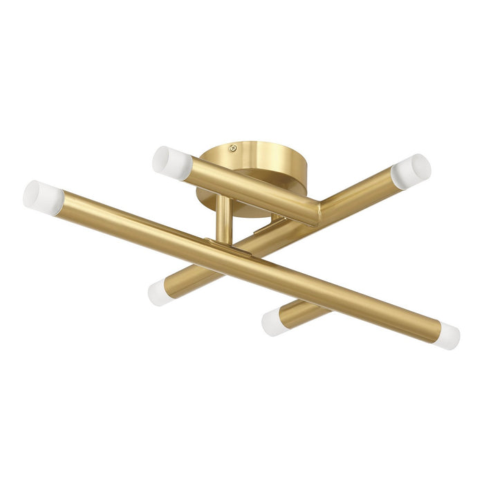 Thesis - 207303A - LED Flush Mount / Wall Sconce - Manhattan - Brushed Gold