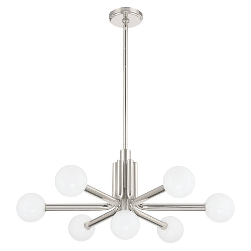 Thesis - 207348A - LED Chandelier - Stockholm - Polished Nickel