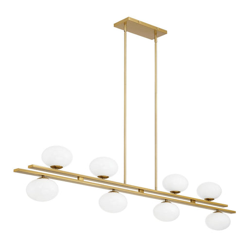 Julep LED Linear Pendant Brushed Gold