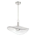 Thesis - 207394A - LED Convertible Pendant - Novella - Polished Nickel