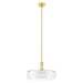 Thesis - 207406A - One Light Convertible Pendant - Como - Champagne Gold