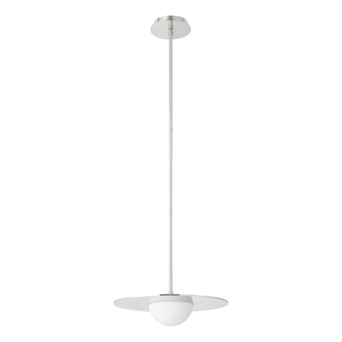 Thesis - 207411A - LED Convertible Pendant - Solstice - Polished Nickel