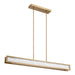 Thesis - 207413A - LED Linear Pendant - Courtney - Champagne Bronze
