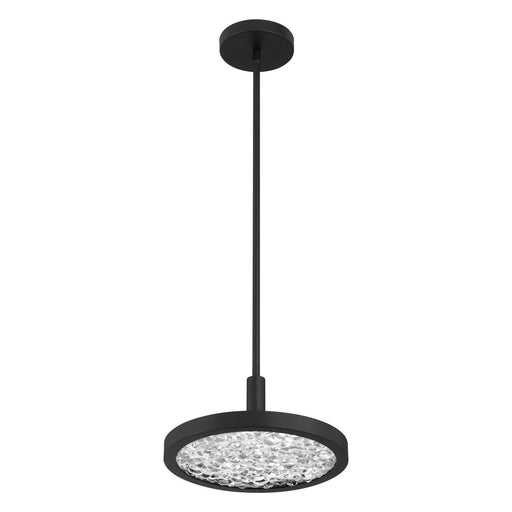 Thesis - 207415A - LED Convertible Pendant - Courtney - Textured Black