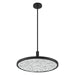 Thesis - 207419A - LED Convertible Pendant - Courtney - Textured Black