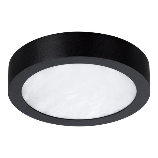 Argyle LED Flush Mount Textured Black