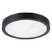 Thesis - 207612A - LED Flush Mount - Argyle - Textured Black