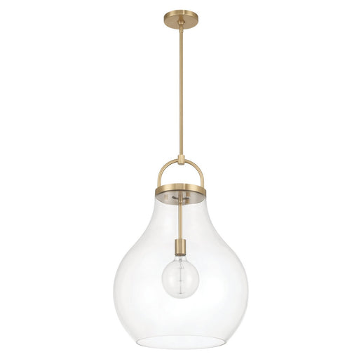 Mansfield One Light Pendant Champagne Gold