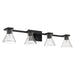 Thesis - 207664A - Four Light Vanity - Gilford - Matte Black