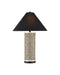 Currey and Company - 6000-1036 - One Light Table Lamp - Nebulon - Natural/Black