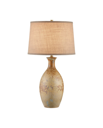 Stellata One Light Table Lamp Ochre