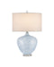 Currey and Company - 6000-1040 - One Light Table Lamp - Tinney - Blue/Clear
