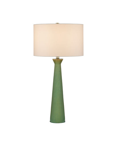 Grassington One Light Table Lamp Green