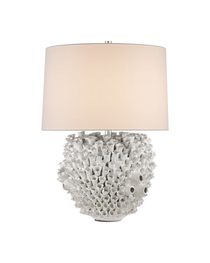 Manitapi One Light Table Lamp White