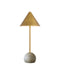 Currey and Company - 6700-0014 - One Light Table Lamp - Journey - Antique Brass/Natural
