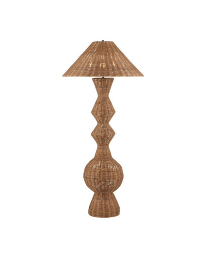 Nirvana Three Light Floor Lamp Natural