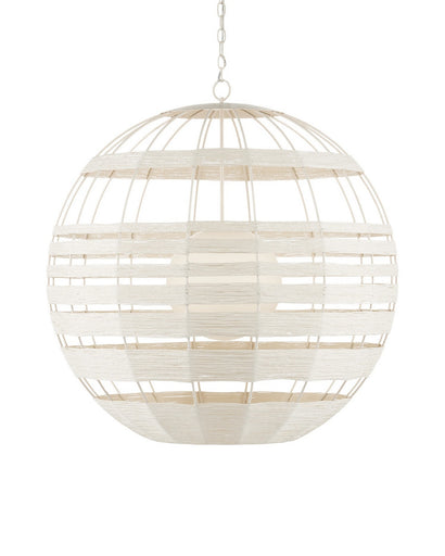 Lapsley One Light Chandelier Vanilla/White