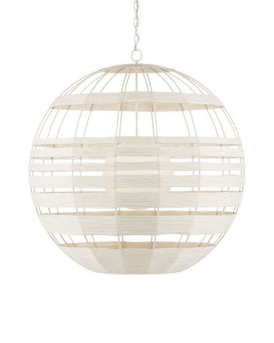 Currey and Company - 9000-0835 - One Light Chandelier - Lapsley - Vanilla/White