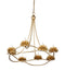 Currey and Company - 9000-1278 - Eight Light Chandelier - Cyrene - Gold Leaf