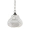 Currey and Company - 9000-1283 - One Light Pendant - Wintershall - White/Antique Brushed Nickel