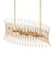Currey and Company - 9000-1286 - Eight Light Chandelier - Marquise - Clear/Luxor Gold