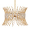 Currey and Company - 9000-1286 - Eight Light Chandelier - Marquise - Clear/Luxor Gold
