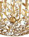 Currey and Company - 9000-1289 - Four Light Chandelier - Secret Garden - Clear/Contemporary Gold Leaf/Contemporary Gold