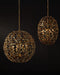 Currey and Company - 9000-1289 - Four Light Chandelier - Secret Garden - Clear/Contemporary Gold Leaf/Contemporary Gold