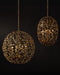 Currey and Company - 9000-1290 - Four Light Chandelier - Secret Garden - Clear/Contemporary Gold Leaf/Contemporary Gold