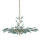 Currey and Company - 9000-1293 - Eight Light Chandelier - Baobab - Clear/Contemporary Silver Leaf/Contemporary Silver