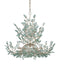 Currey and Company - 9000-1294 - 12 Light Chandelier - Baobab - Clear/Contemporary Silver Leaf/Contemporary Silver