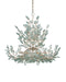 Currey and Company - 9000-1294 - 12 Light Chandelier - Baobab - Clear/Contemporary Silver Leaf/Contemporary Silver